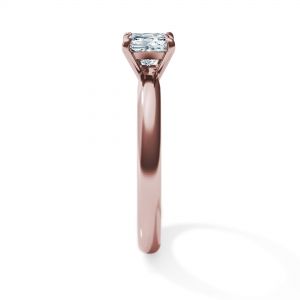 Princess cut diamond engagement ring - Photo 2