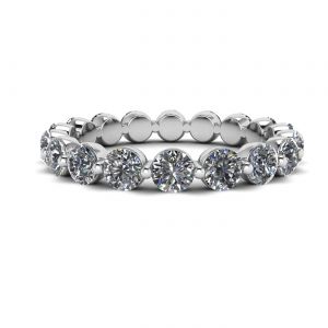 3 mm Diamond Eternity Ring Shared Prong