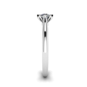 Lotus Diamond Engagement Ring - Photo 2