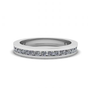 Channel Setting Eternity Diamond Ring