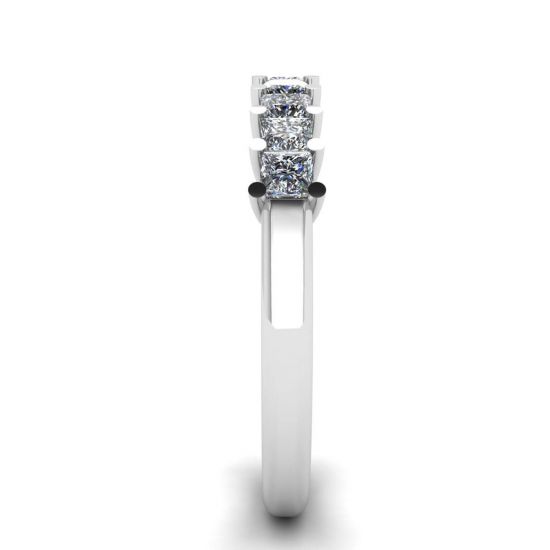 9 Square Princess Diamond Ring, More Image 1