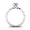 Solitaire Diamond Ring V-shape , Image 2