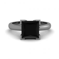 Black Diamond Black Rhodium Ring