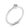 Round Diamond Small Ring La Promesse, Image 4