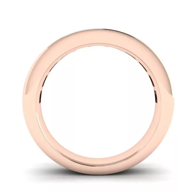 Eternity Princess Cut Diamond Ring Rose Gold - Photo 1