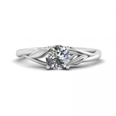 Nature Inspired Diamond Engagement Ring